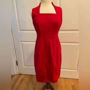 NWT Red Talbots Dress, Size 8